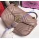 Gucci Small GG Marmont Matelasse Shoulder Bag Tan