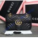 Gucci Mini GG Marmont Matelasse Shoulder Bag Black