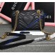 Gucci Mini GG Marmont Matelasse Shoulder Bag Black