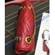 Gucci Mini GG Marmont Matelasse Shoulder Bag Red