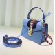 Gucci Sylvie Blue Leather Mini Bag