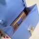 Gucci Sylvie Blue Leather Mini Bag