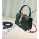 Gucci Sylvie Green Leather Mini Bag