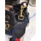 Gucci GG Marmont Quilted Leather Bucket Bag Black