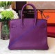 Hermes Birkin Bag 35cm in Anemone Togo Leather Golden Hardware