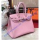 Hermes Birkin Bag 35cm in Rose Sakura Togo leather Palladium Hardware