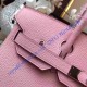 Hermes Birkin Bag 35cm in Rose Sakura Togo leather Palladium Hardware
