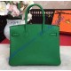 Hermes Birkin Bag 35cm in Bambou Togo leather Palladium Hardware