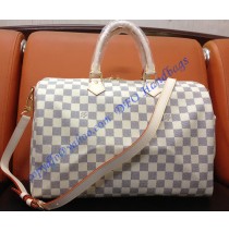 Louis Vuitton Damier Azur Speedy Bandouliere 35 N41002