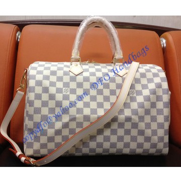 Louis Vuitton Damier Azur Speedy Bandouliere 35 N41002