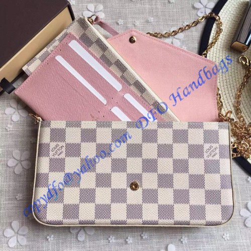 Louis Vuitton Damier Azur Pochette Felicie N63106 – LuxTime DFO Handbags