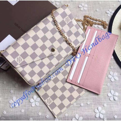 Louis Vuitton Damier Azur Pochette Felicie N63106 – LuxTime DFO Handbags