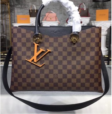 Louis Vuitton Damier Ebene LV Riverside Noir N40050