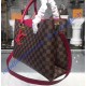 Louis Vuitton Damier Ebene LV Riverside Lie de Vin N40052-purple