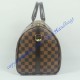 Louis Vuitton Damier Ebene Speedy 35cm with shoulder strap bandouliere N41182