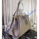 Louis Vuitton Monogram Empreinte Leather Ponthieu PM Light Gray