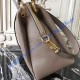 Louis Vuitton Monogram Empreinte Leather Ponthieu PM Light Gray