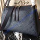 Louis Vuitton Monogram Empreinte Leather Ponthieu PM Navy Blue
