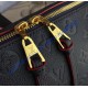 Louis Vuitton Monogram Empreinte Leather Ponthieu PM Navy Blue