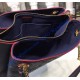 Louis Vuitton Monogram Empreinte Surene MM Marine Rouge M43759