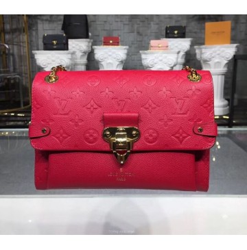 Louis Vuitton Monogram Empreinte Vavin PM Scarlet red M43936