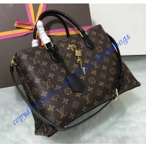 Louis Vuitton Monogram Canvas Flower Tote Noir M43550