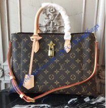 Louis Vuitton Monogram Canvas Flower Tote Beige M43551