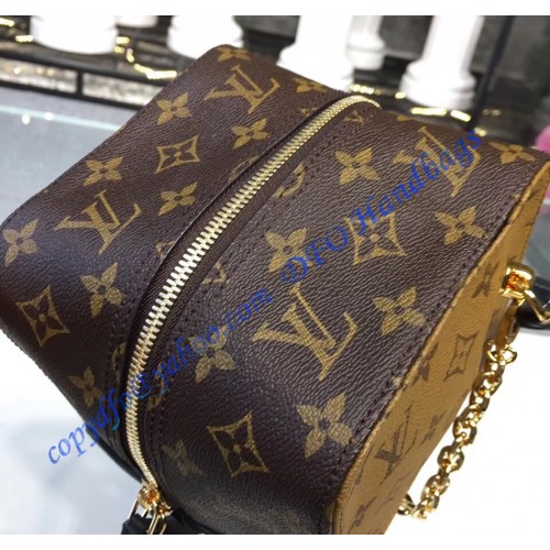 Louis Vuitton Monogram and Monogram Reverse Canvas Square Bag M43589