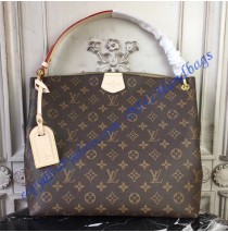 Louis Vuitton Monogram Canvas Graceful PM Beige M43701