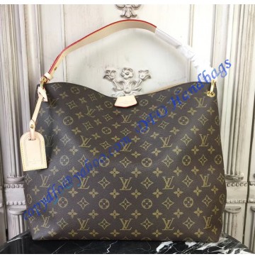 Louis Vuitton Monogram Canvas Graceful MM Beige M43704