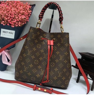 Louis Vuitton Monogram Canvas NéoNoé with braided handle M43985