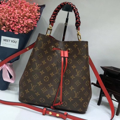 Louis Vuitton Monogram Canvas NéoNoé with braided handle M43985