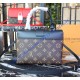 Louis Vuitton Monogram Canvas Locky BB Noir M44141