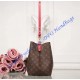 Louis Vuitton Monogram Canvas Neonoe Red