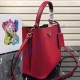 Prada Double Saffiano leather bag Red