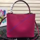 Prada Double Saffiano leather bag Rose Red