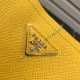 Prada Double Saffiano leather bag Yellow