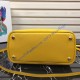 Prada Double Saffiano leather bag Yellow