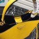 Prada Double Saffiano leather bag Yellow