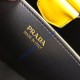 Prada Double Saffiano leather bag Yellow