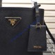 Prada North South Double Bag Black