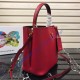 Prada North South Double Bag Red