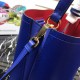 Prada North South Double Bag Royal Blue