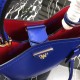 Prada North South Double Bag Royal Blue