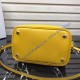 Prada North South Double Bag Yellow