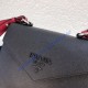 Prada Monochrome Saffiano leather bag Black