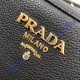 Prada Calf leather shoulder bag Black