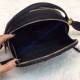 Prada Odette Saffiano leather bag Black
