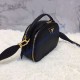 Prada Odette Saffiano leather bag Black