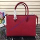 Prada Saffiano Leather Tote Large Red